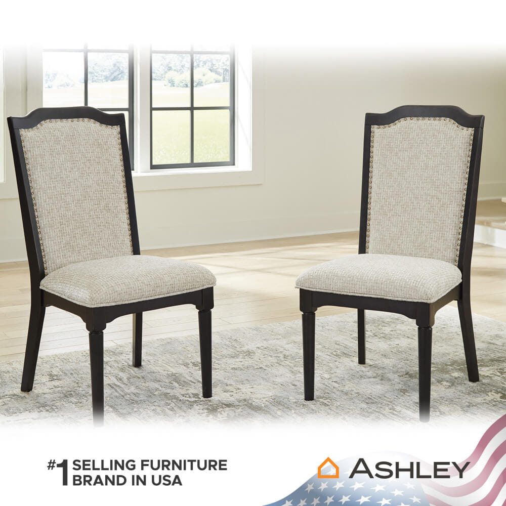 เก้าอี้ทานข้าว ASHLEY FURNITURE HOMESTORE รุ่น WELLTERN สีดำ_7