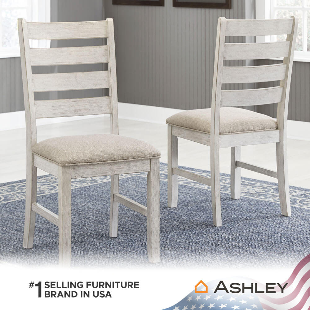 เก้าอี้ทานข้าว ASHLEY FURNITURE HOMESTORE รุ่น SKEMPTON สีน้ำตาลอ่อน_6