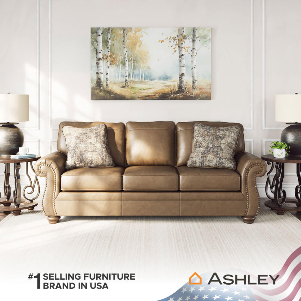 โซฟา 3 ที่นั่ง ASHLEY FURNITURE HOMESTORE รุ่น SHADSBURNE/3 สีน้ำตาล_7