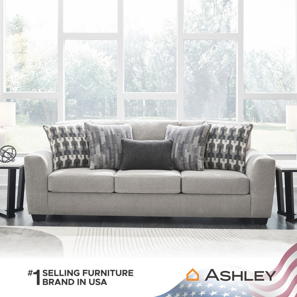 โซฟา 3 ที่นั่ง ASHLEY FURNITURE HOMESTORE รุ่น AVENAL PARK/3 สีเทาอ่อน