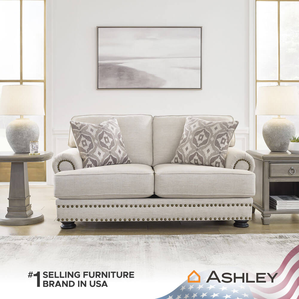โซฟา 2 ที่นั่ง ASHLEY FURNITURE HOMESTORE รุ่น MERRIMORE/2 สีครีม