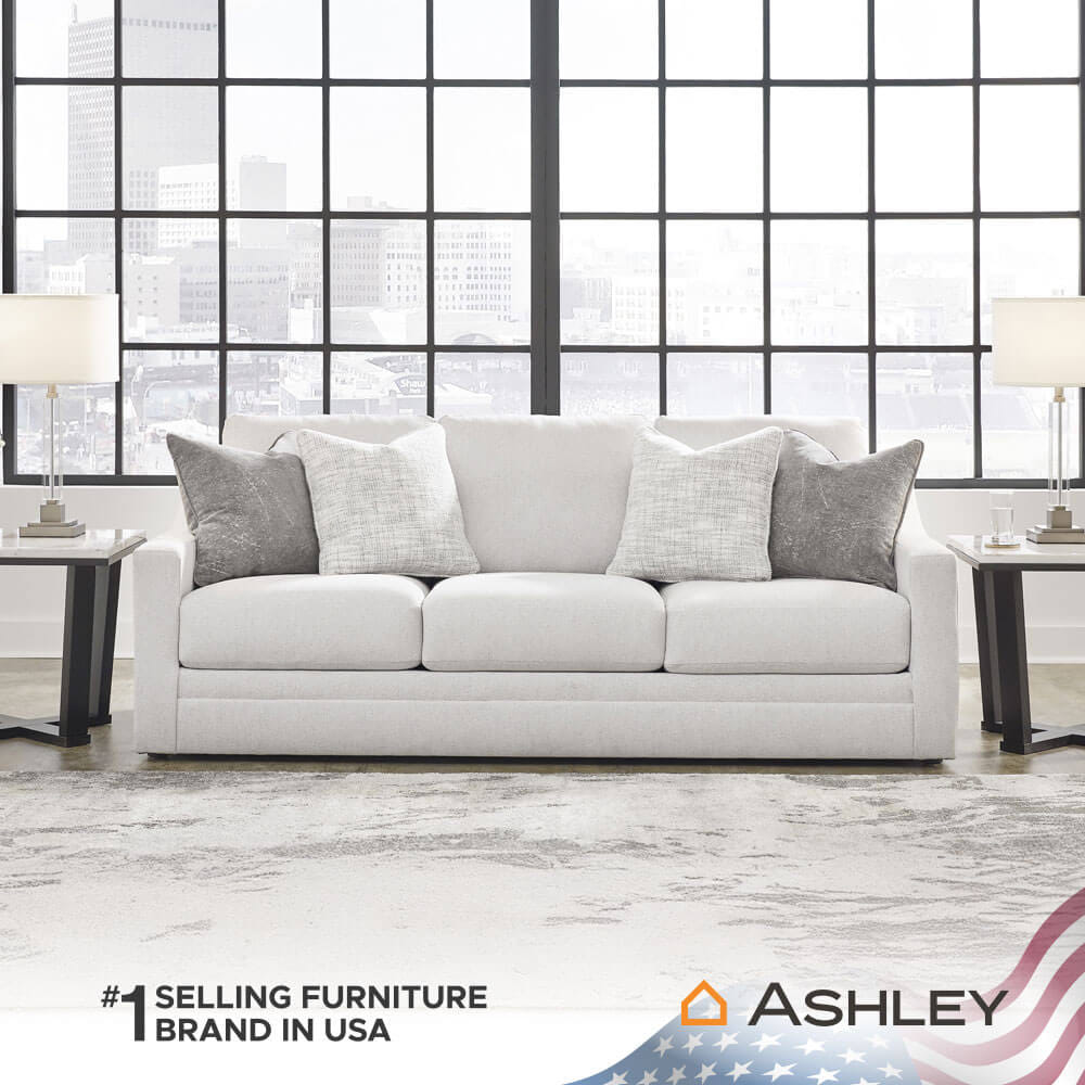 โซฟา 3 ที่นั่ง ASHLEY FURNITURE HOMESTORE รุ่น MAITELYNN/3 สีขาว