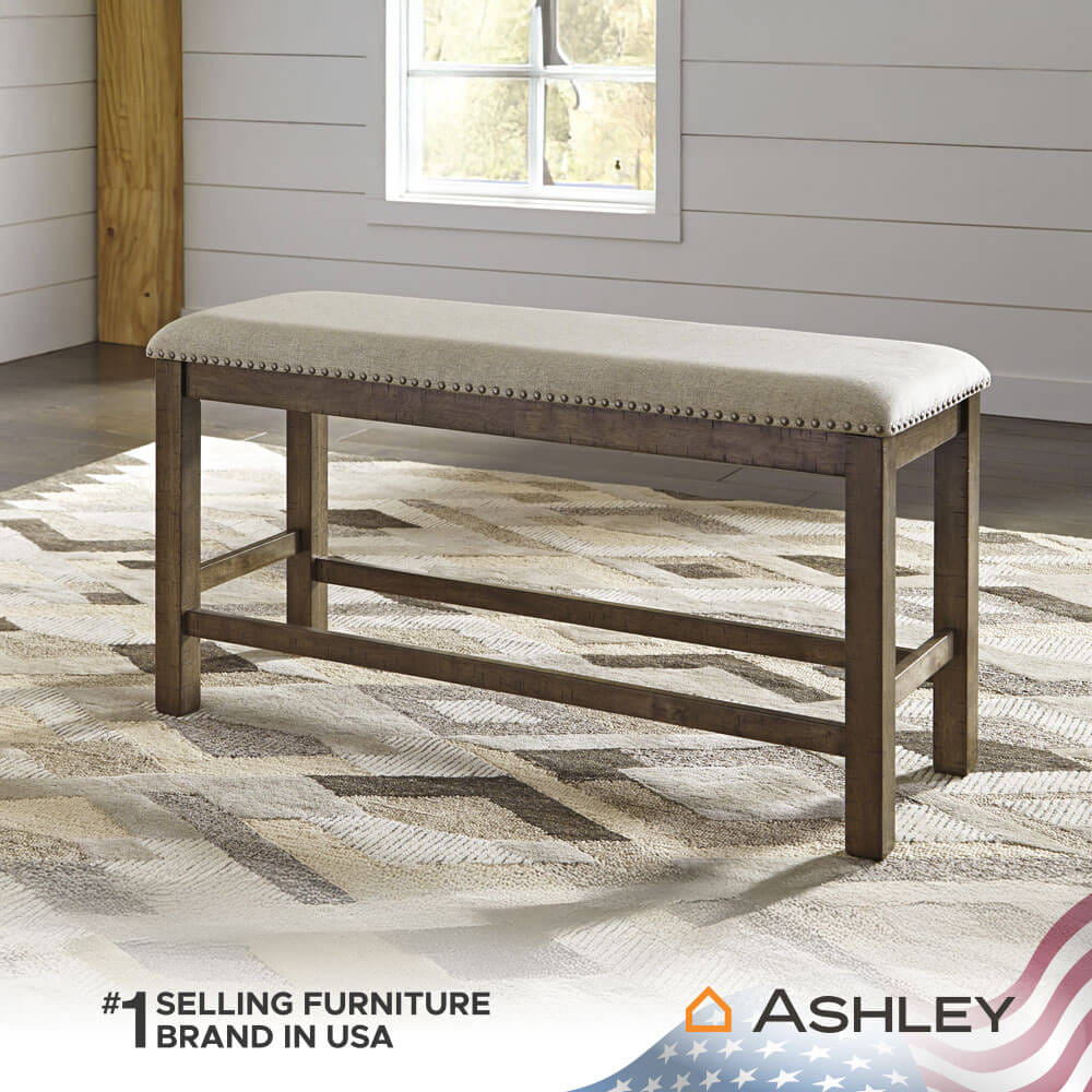 ม้านั่ง ASHLEY FURNITURE HOMESTORE รุ่น MORIVILLE/123 สีน้ำตาล_4
