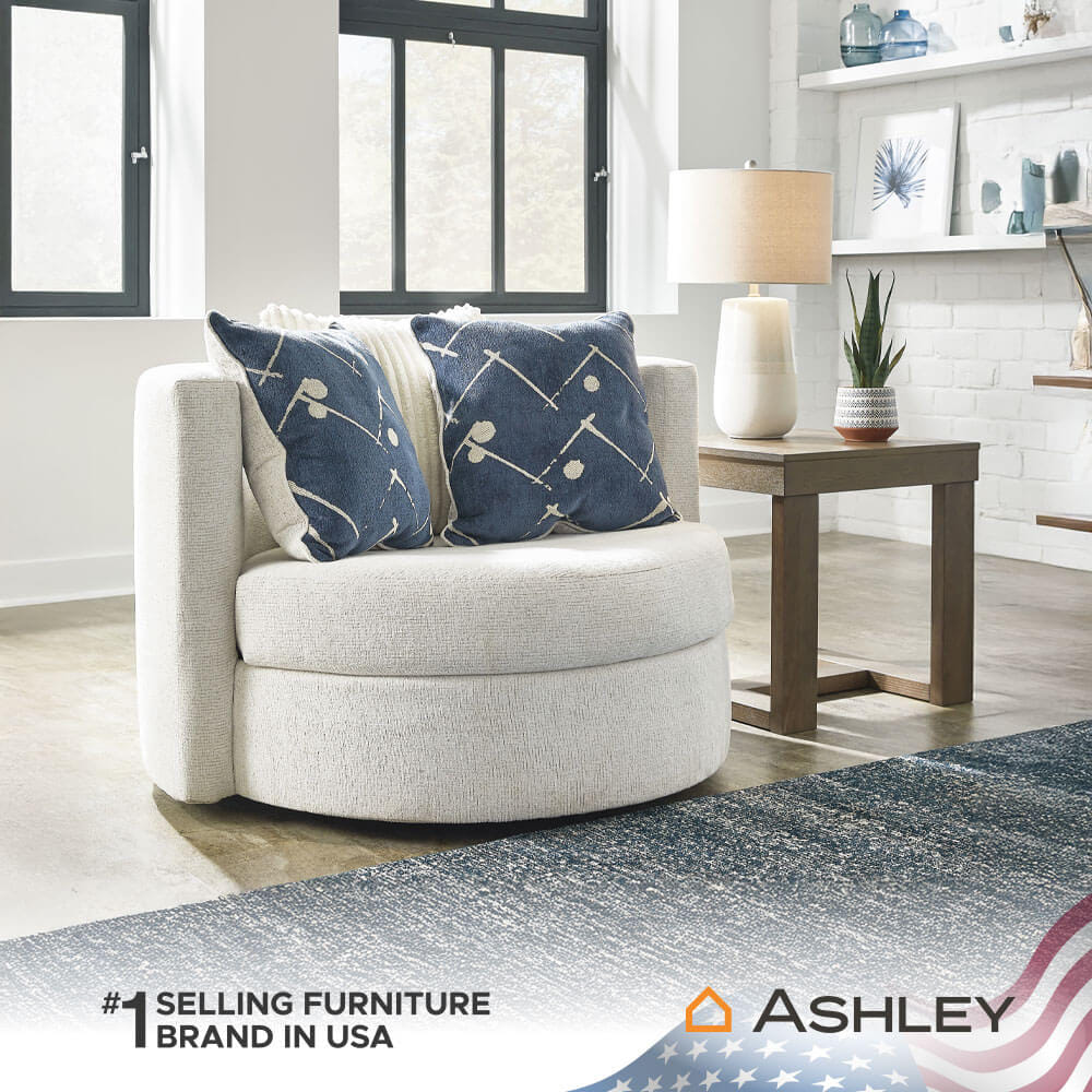 โซฟา 1 ที่นั่งแบบหมุนได้ ASHLEY FURNITURE HOMESTORE รุ่น PADOVA/1 สีครีม