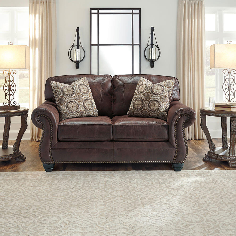 โซฟา 2 ที่นั่ง ASHLEY FURNITURE HOMESTORE รุ่น BREVILLE/2 สีน้ำตาลเข้ม_7