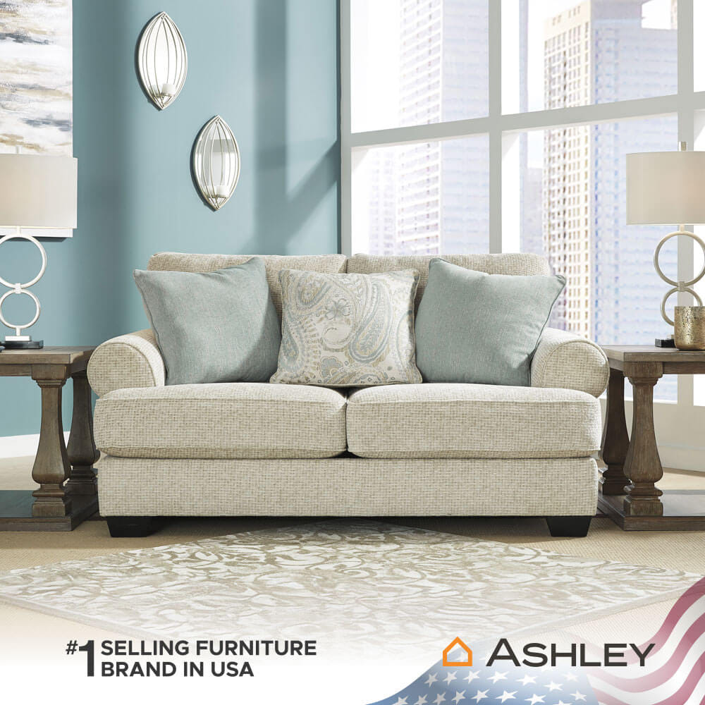 โซฟา 2 ที่นั่ง ASHLEY FURNITURE HOMESTORE รุ่น MONAGHAN/2 สีเบจ