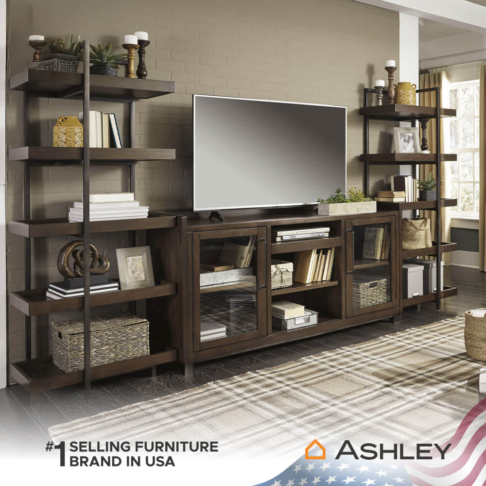 ตู้วางทีวี ASHLEY FURNITURE HOMESTORE รุ่น STARMORE/178 สีน้ำตาลเข้ม