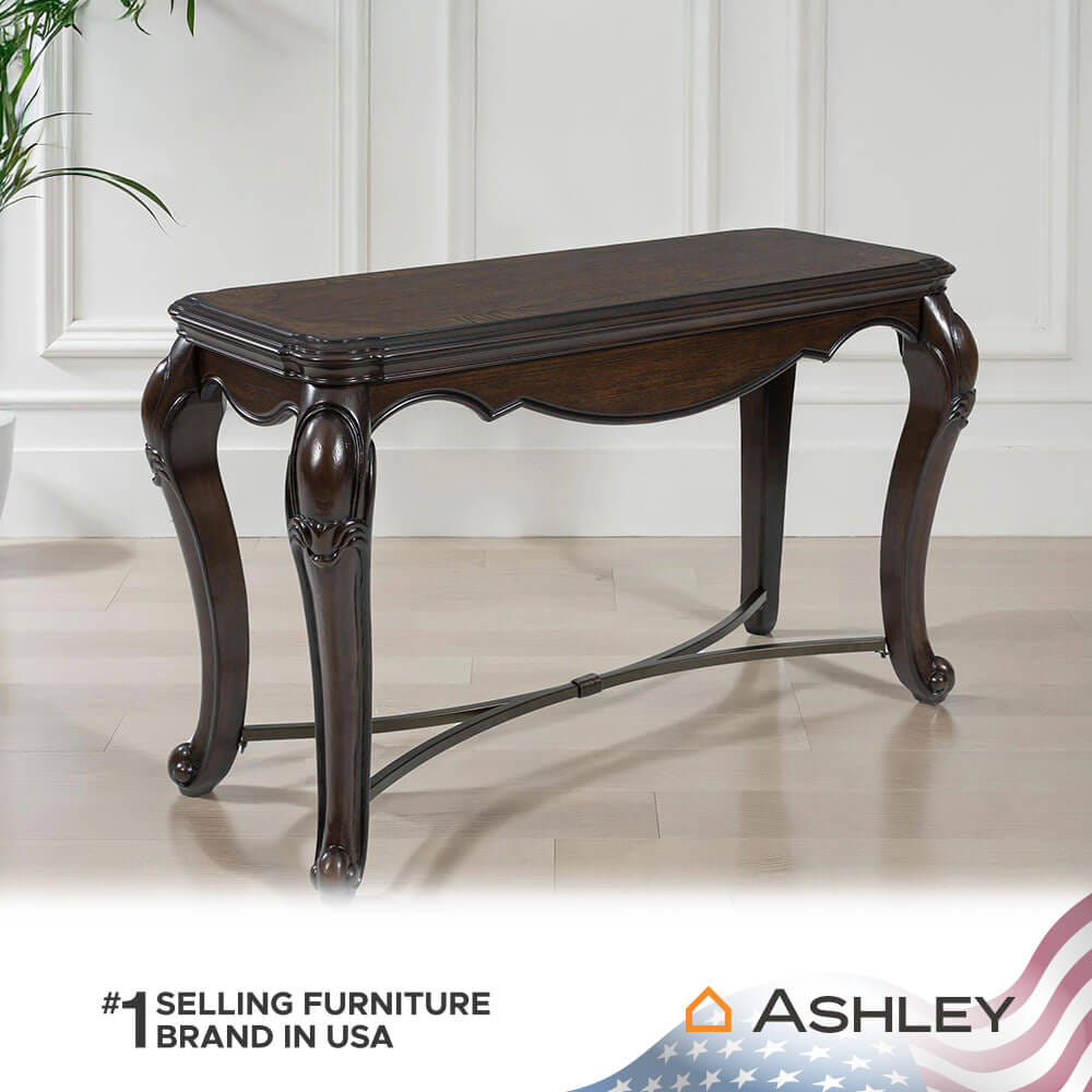 โต๊ะคอนโซล ASHLEY FURNITURE HOMESTORE รุ่น MAYLEE/128 สีน้ำตาลเข้ม