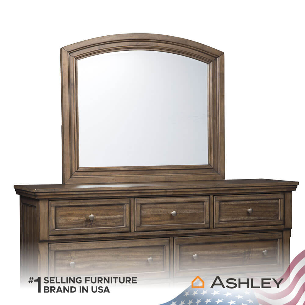 กระจกตั้งโต๊ะ ASHLEY FURNITURE HOMESTORE รุ่น FLYNNTER/107X93 สีน้ำตาล
