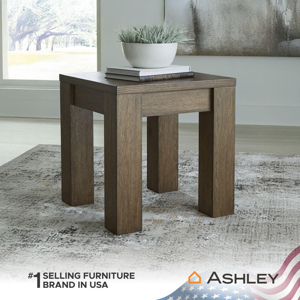 โต๊ะข้าง ASHLEY FURNITURE HOMESTORE รุ่น ROSSWAIN/60 สีน้ำตาล