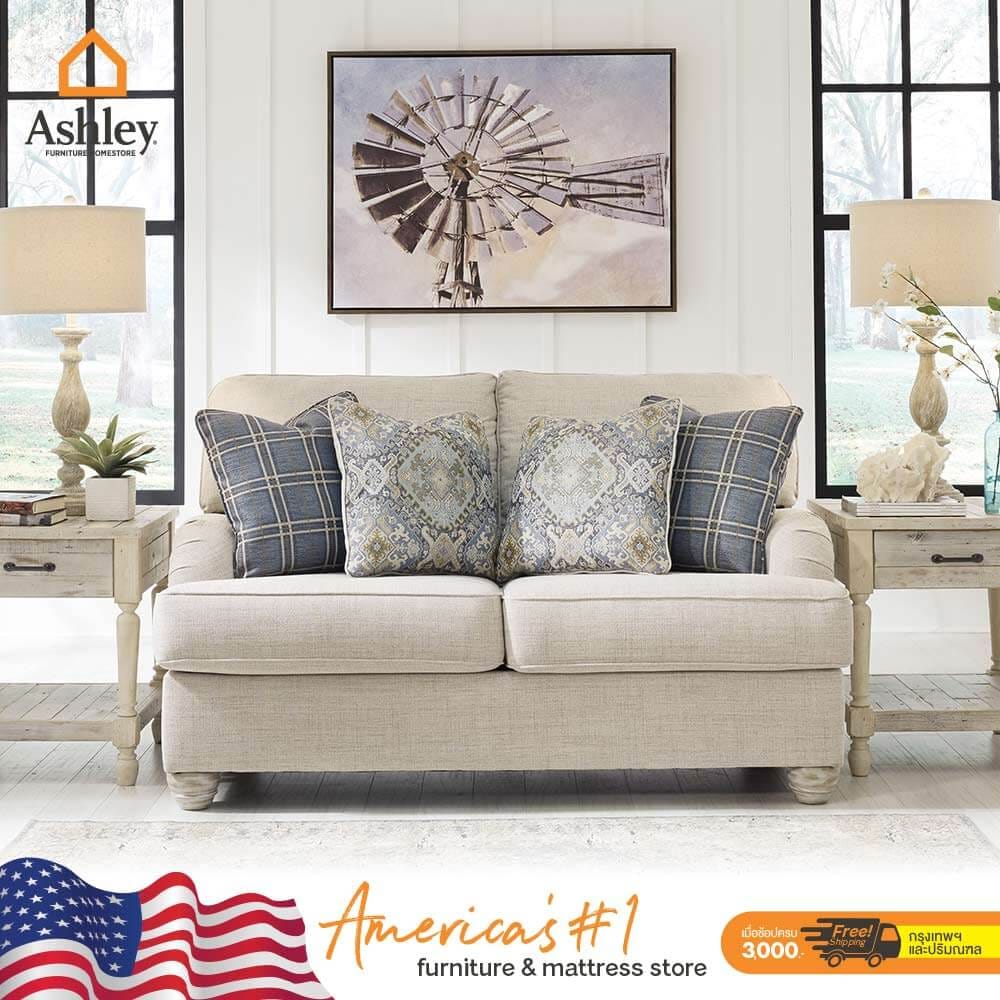 โซฟา 2 ที่นั่ง ASHLEY FURNITURE HOMESTORE รุ่น TRAEMORE/2 สีเบจ