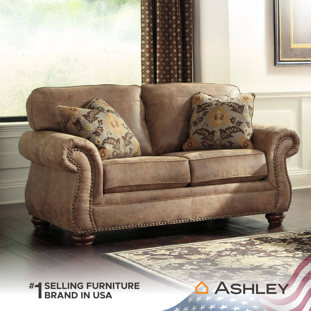 โซฟา 2 ที่นั่ง ASHLEY FURNITURE HOMESTORE รุ่น LARKINHURST/2 สีน้ำตาล