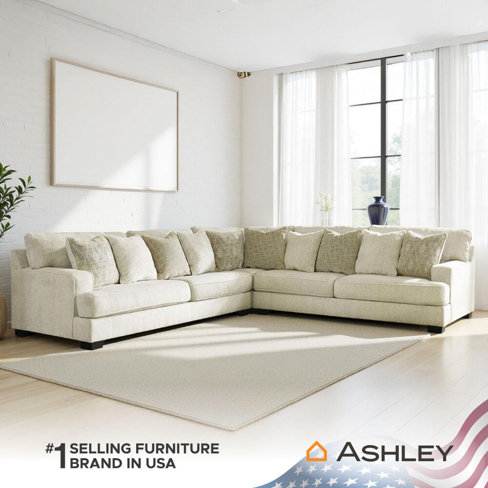 โซฟาตัว L ด้านซ้าย-ขวา ASHLEY FURNITURE HOMESTORE รุ่น RAWCLIFFE/R-L สีเบจ