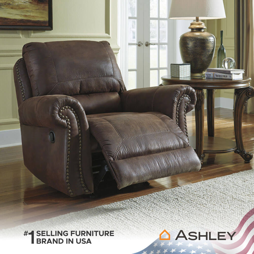 โซฟาปรับเอนนอน 1 ที่นั่ง ASHLEY FURNITURE HOMESTORE รุ่น W80070-O/1R สีน้ำตาลเข้ม