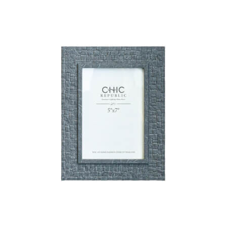 กรอบรูป CHIC REPUBLIC รุ่น BALTIC/5×7 สีเทา_0