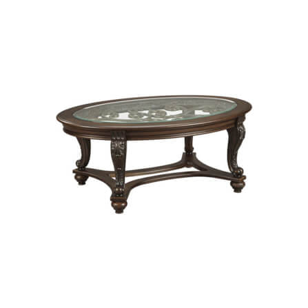โต๊ะกลาง ASHLEY FURNITURE HOMESTORE รุ่น NORCASTLE/122 สีน้ำตาลเข้ม_0