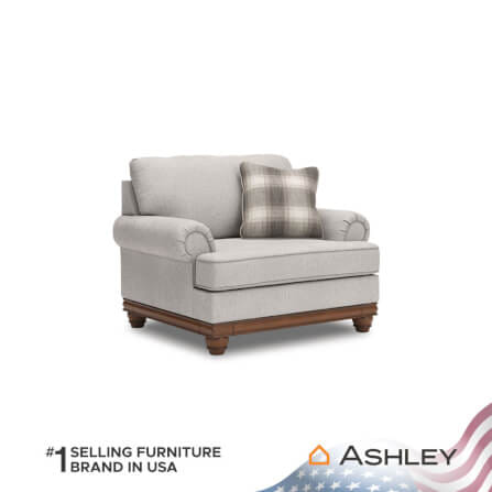 โซฟา 1 ที่นั่ง ASHLEY FURNITURE HOMESTORE รุ่น STOUGHTON/1 สีครีม_0