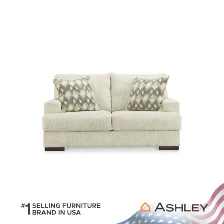 โซฟา 2 ที่นั่ง ASHLEY FURNITURE HOMESTORE รุ่น CARETTI/2 สีครีม_0