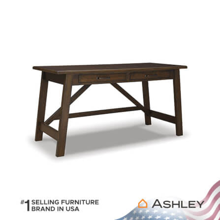 โต๊ะทำงาน ASHLEY FURNITURE HOMESTORE รุ่น BALDRIDGE/152 สีน้ำตาล_0