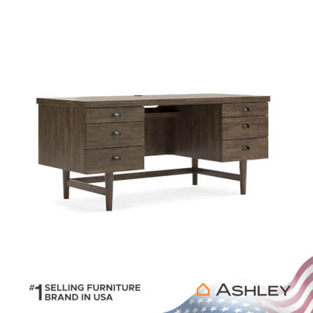 โต๊ะทำงาน ASHLEY FURNITURE HOMESTORE รุ่น AUSTANNY/168 สีน้ำตาล_0