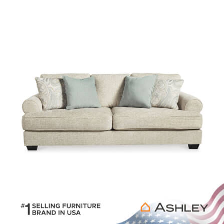 โซฟา 3 ที่นั่ง ASHLEY FURNITURE HOMESTORE รุ่น MONAGHAN/3 สีเบจ