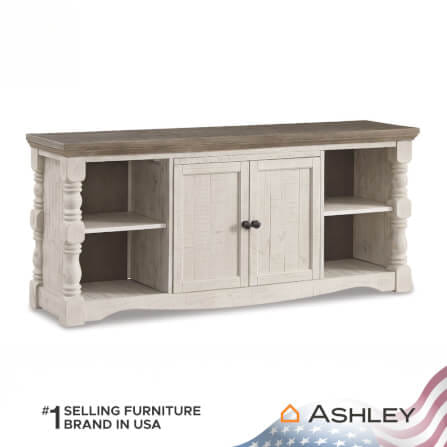 ตู้วางทีวี ASHLEY FURNITURE HOMESTORE รุ่น HAVALANCE/170 สีขาววินเทจ