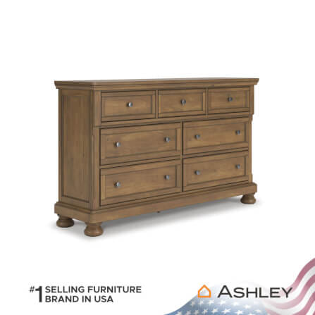ตู้ลิ้นชัก 7 ลิ้นชัก ASHLEY FURNITURE HOMESTORE รุ่น VANDENMORE/166 สีน้ำตาล_0