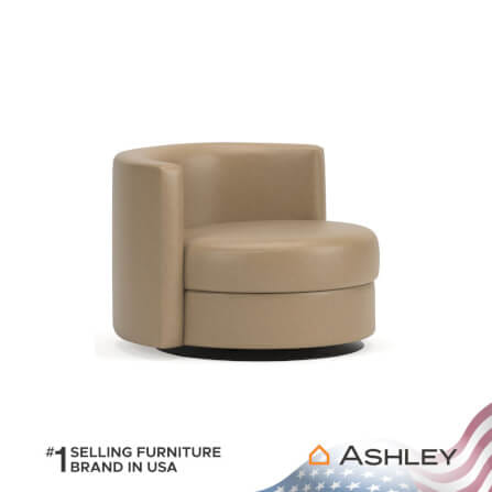 โซฟาหมุนได้ 1 ที่นั่ง ASHLEY FURNITURE HOMESTORE รุ่น PADOVA-O/1 สีน้ำตาล_0