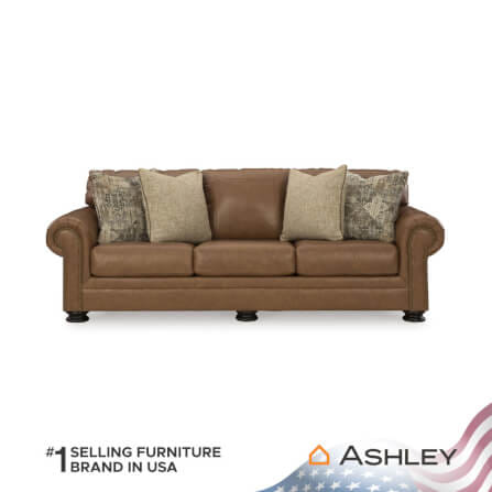โซฟา 3 ที่นั่ง ASHLEY FURNITURE HOMESTORE รุ่น CARIANNA/3 สีน้ำตาล