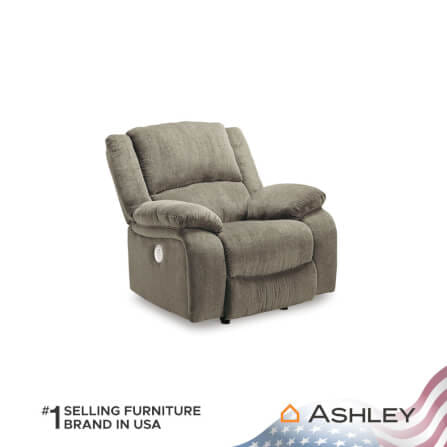 โซฟาปรับเอนนอน ไฟฟ้า 1 ที่นั่ง ASHLEY FURNITURE HOMESTORE รุ่น DRAYCOLL/1RM สีน้ำตาลอ่อน_0