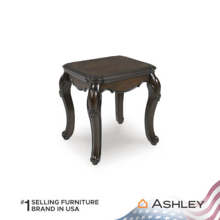 โต๊ะข้าง ASHLEY FURNITURE HOMESTORE รุ่น MAYLEE/63 ขนาด 63 ซม. สีน้ำตาลเข้ม_1