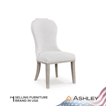 เก้าอี้ทานข้าว ASHLEY FURNITURE HOMESTORE รุ่น JORLAINA สีครีม_1