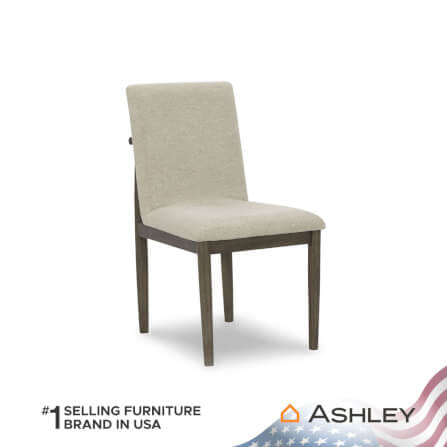 เก้าอี้ทานข้าว ASHLEY FURNITURE HOMESTORE รุ่น ARKENTON สีเบจ_1
