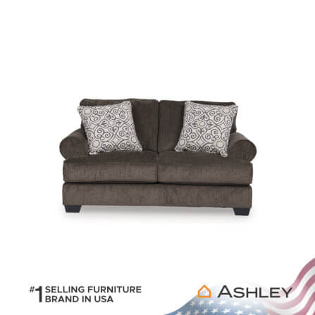 โซฟา 2 ที่นั่ง ASHLEY FURNITURE HOMESTORE รุ่น MONAGHAN-O/2 สีน้ำตาล_1
