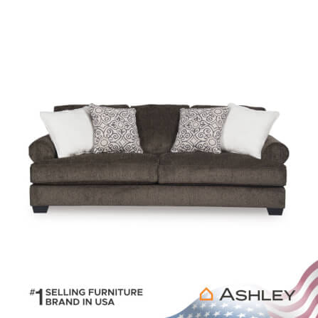 โซฟา 3 ที่นั่ง ASHLEY FURNITURE HOMESTORE รุ่น MONAGHAN-O/3 สีน้ำตาล_1