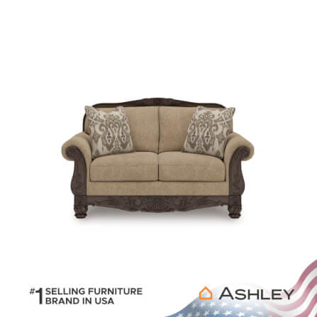 โซฟา 2 ที่นั่ง ASHLEY FURNITURE HOMESTORE รุ่น STANMORE/2 สีน้ำตาล_1