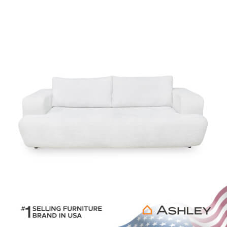 โซฟา 3 ที่นั่ง ASHLEY FURNITURE HOMESTORE รุ่น BRAVESTONE/3 สีเทาอ่อน_1