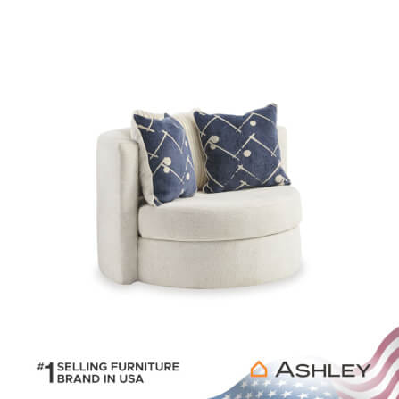 โซฟา 1 ที่นั่งแบบหมุนได้ ASHLEY FURNITURE HOMESTORE รุ่น PADOVA/1 สีครีม_1