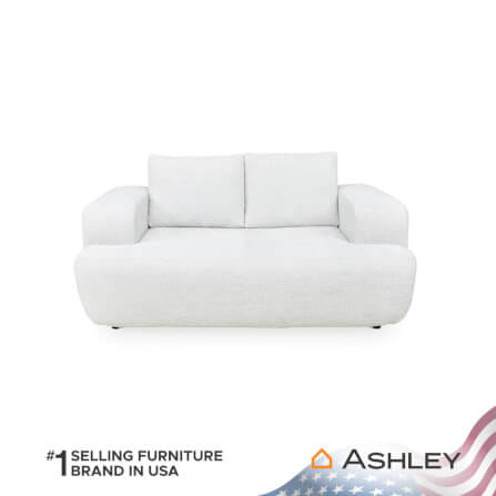 โซฟา 2 ที่นั่ง ASHLEY FURNITURE HOMESTORE รุ่น BRAVESTONE/2 สีเทาอ่อน_1