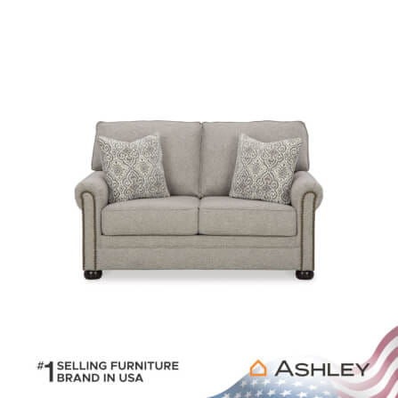โซฟา 2 ที่นั่ง ASHLEY FURNITURE HOMESTORE รุ่น GAELON/2 สีน้ำตาลอ่อน_1