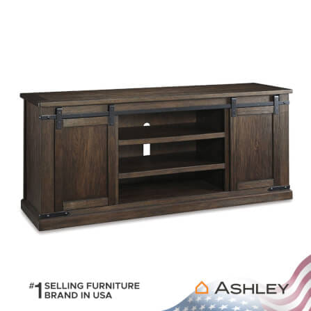 ตู้วางทีวี ASHLEY FURNITURE HOMESTORE รุ่น BUDMORE-B/178 สีน้ำตาล_1