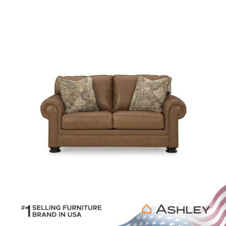 โซฟา 2 ที่นั่ง ASHLEY FURNITURE HOMESTORE รุ่น CARIANNA/2 สีน้ำตาล_1
