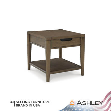 โต๊ะข้าง ASHLEY FURNITURE HOMESTORE รุ่น ROANHOWE/61 สีน้ำตาล_1