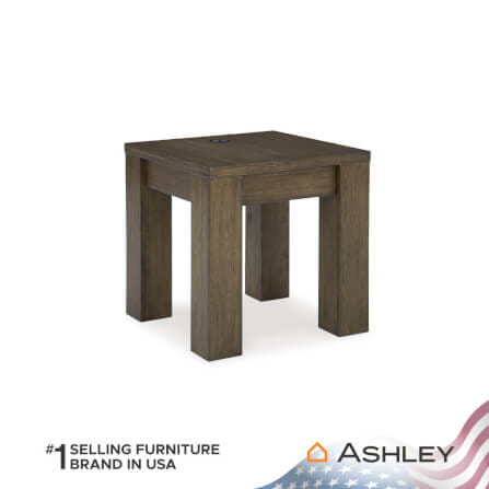 โต๊ะข้าง ASHLEY FURNITURE HOMESTORE รุ่น ROSSWAIN/60 สีน้ำตาล_1