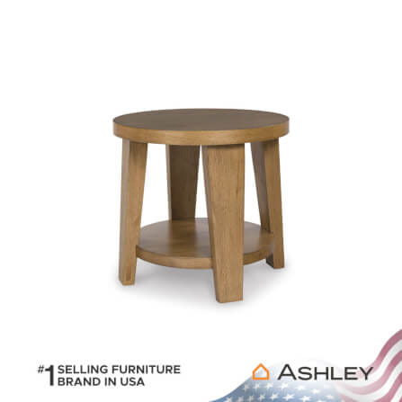 โต๊ะข้าง ASHLEY FURNITURE HOMESTORE รุ่น KRISTILAND/66 สีน้ำตาลอ่อน_1