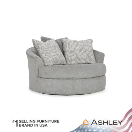 โซฟาหมุนได้ 1 ที่นั่ง ASHLEY FURNITURE HOMESTORE รุ่น CASSELBURY/1 สีเทา_1