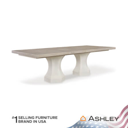 โต๊ะอาหาร ปรับขนาดได้ ASHLEY FURNITURE HOMESTORE รุ่น JORLAINA/182-274 สีไม้ธรรมชาติ_1