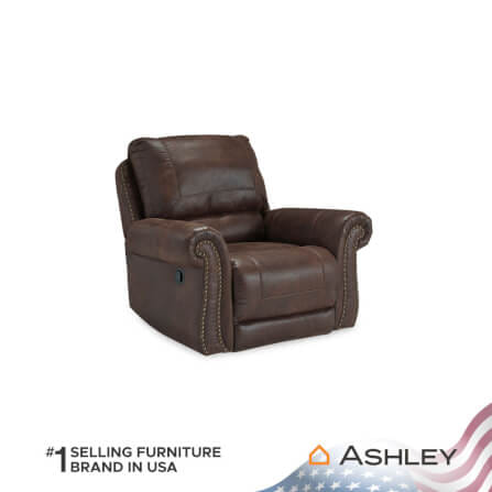 โซฟาปรับเอนนอน 1 ที่นั่ง ASHLEY FURNITURE HOMESTORE รุ่น W80070-O/1R สีน้ำตาลเข้ม_1