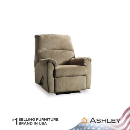 โซฟาปรับเอนนอน 1 ที่นั่ง ASHLEY FURNITURE HOMESTORE รุ่น NERVIANO/1R สีน้ำตาล_1