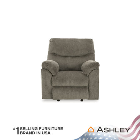 เก้าอี้ปรับเอนนอน 1 ที่นั่ง ASHLEY FURNITURE HOMESTORE รุ่น ALPHONS/1R สีน้ำตาล_1